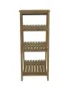 Product image 2 of the product “Ladder Shelf, 121 cm Height | Teak Wood, Natural Finish ”